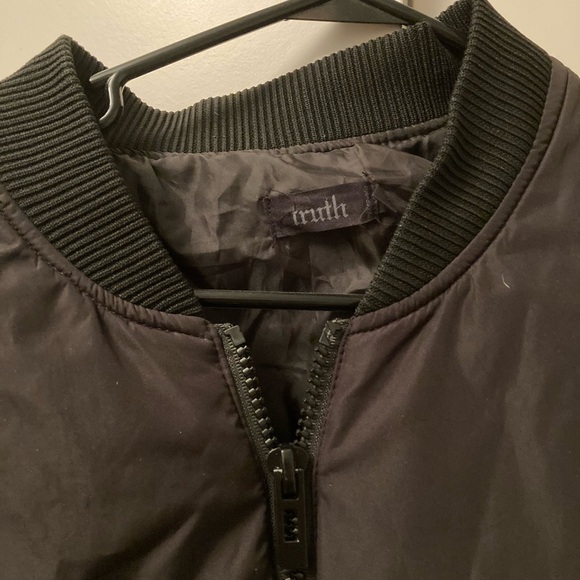 Truth by Republic black and camouflage winter bomber jacket - Picture 10 of 11